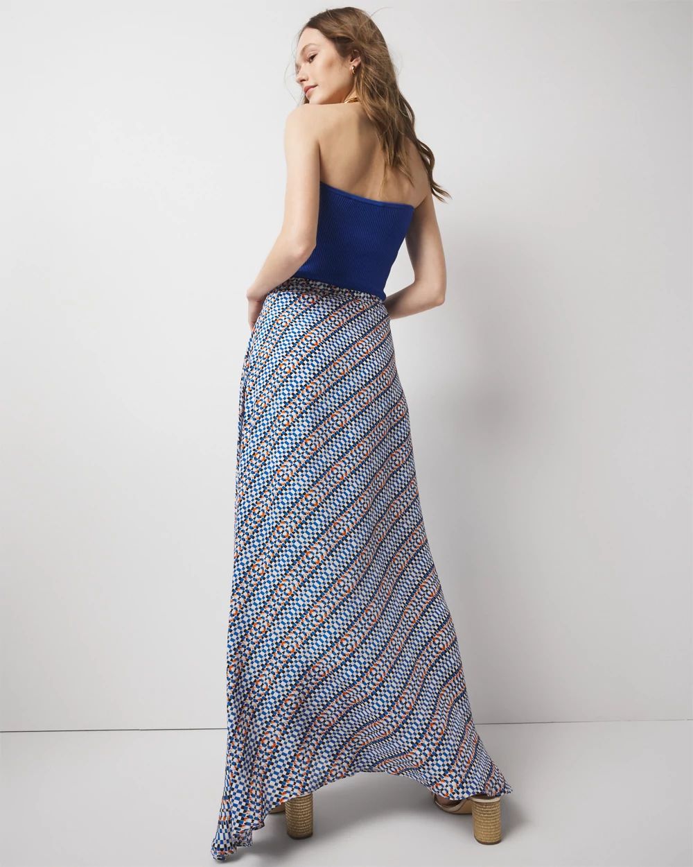 AMERI×THE MET ILINE SKIRT Ameri（アメリ）の「AMERI×THE MET ILINE SKIRT（スカート